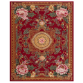 Crimson Palace Garden Hand Tufted Viscose Rug