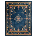 Jewel Box of Blooms Viscose Hand Tufted Rug