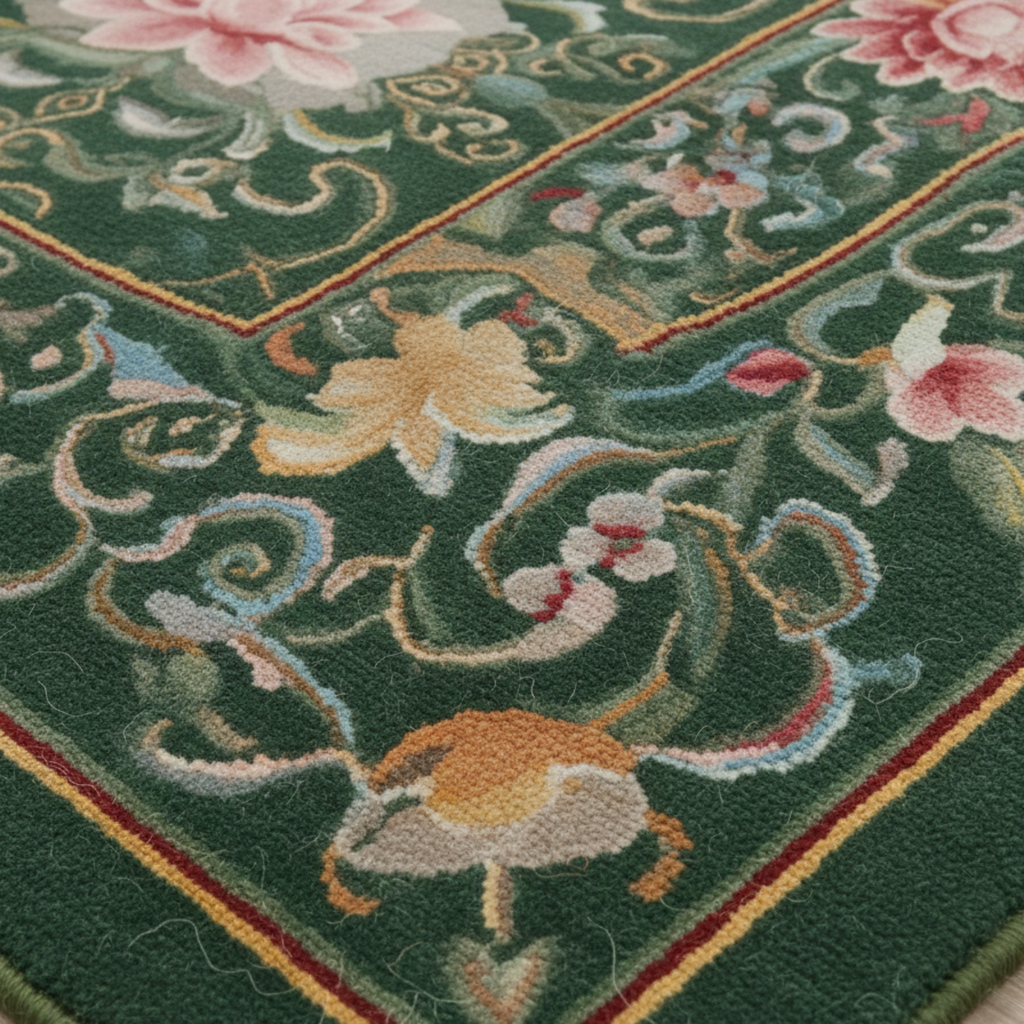 Moorland Tapestry Hand Tufted Viscose Rug