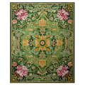 Paradise Blooms Eternal Hand Tufted Wool Rug