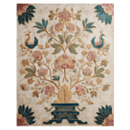 Peacock Garden Royale Hand Tufted Wool Rug