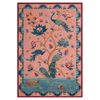 Peacock Blossom Dynasty Hand Tufted Wool Rug