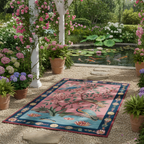 The Crane Garden Hand Tufted Wool Rug