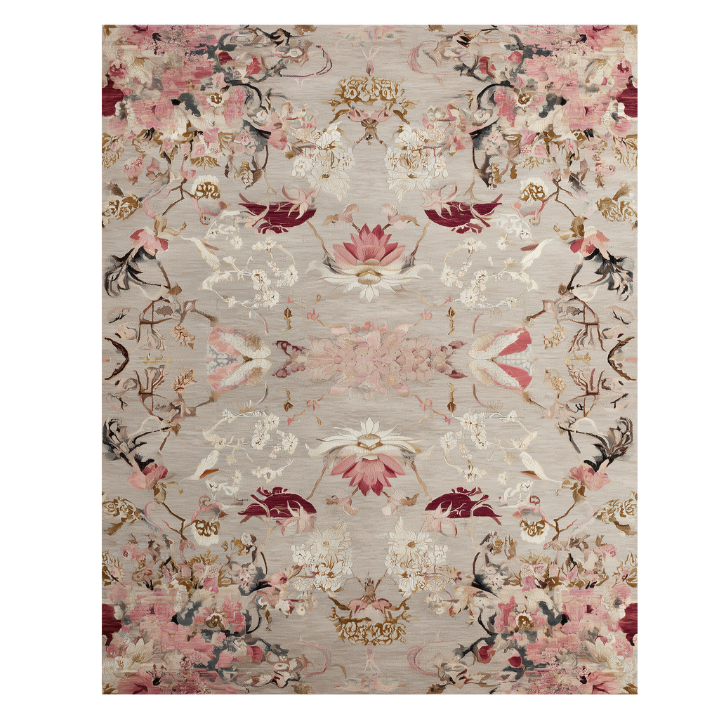 Whispers of Spring Hand Knotted Wool Rug