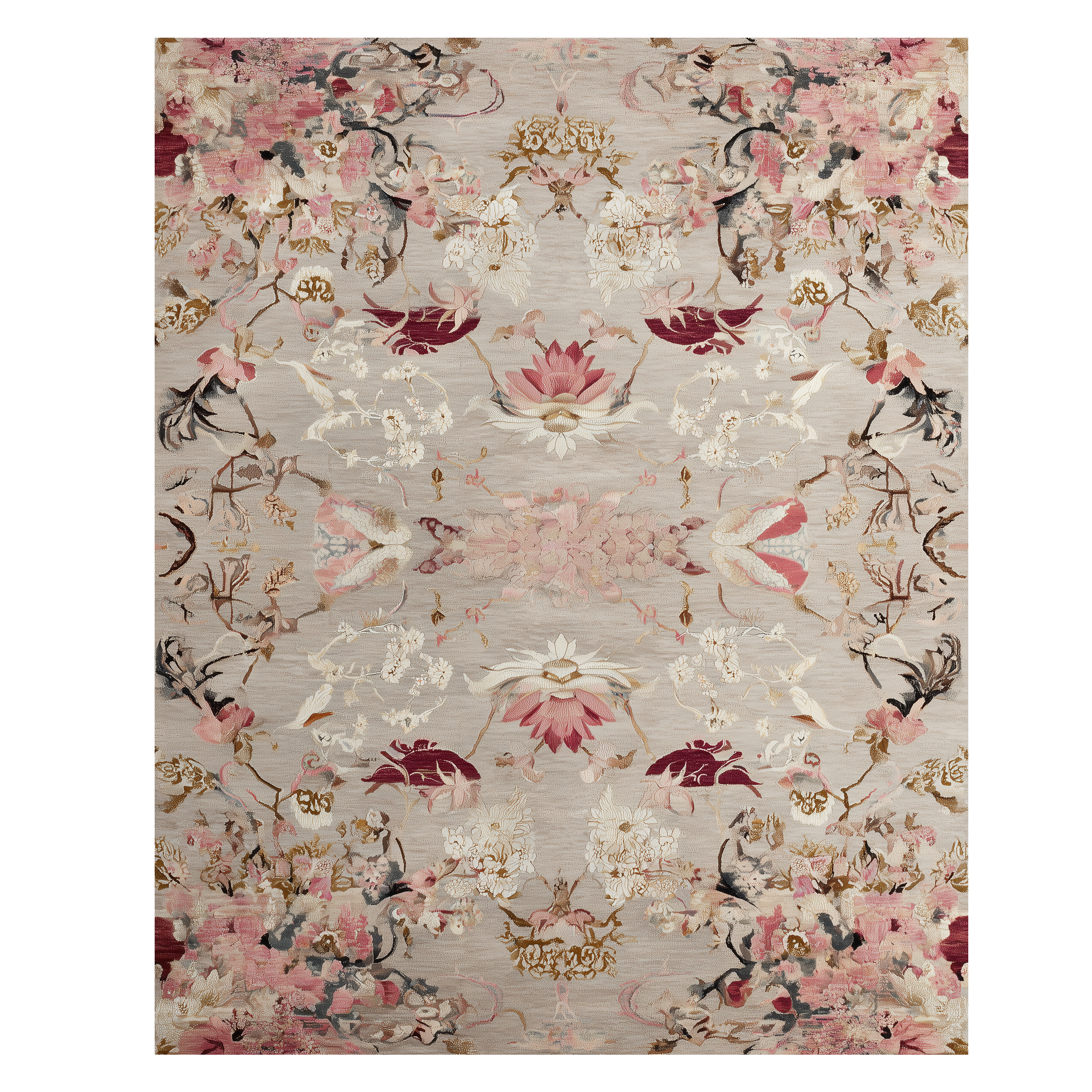 Whispers of Spring Hand Knotted Wool Rug