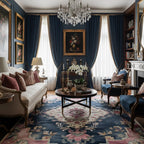 Blush Symmetries Hand Tufted Rug - rug